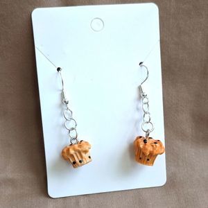 🛍 Muffin Dangle Earrings